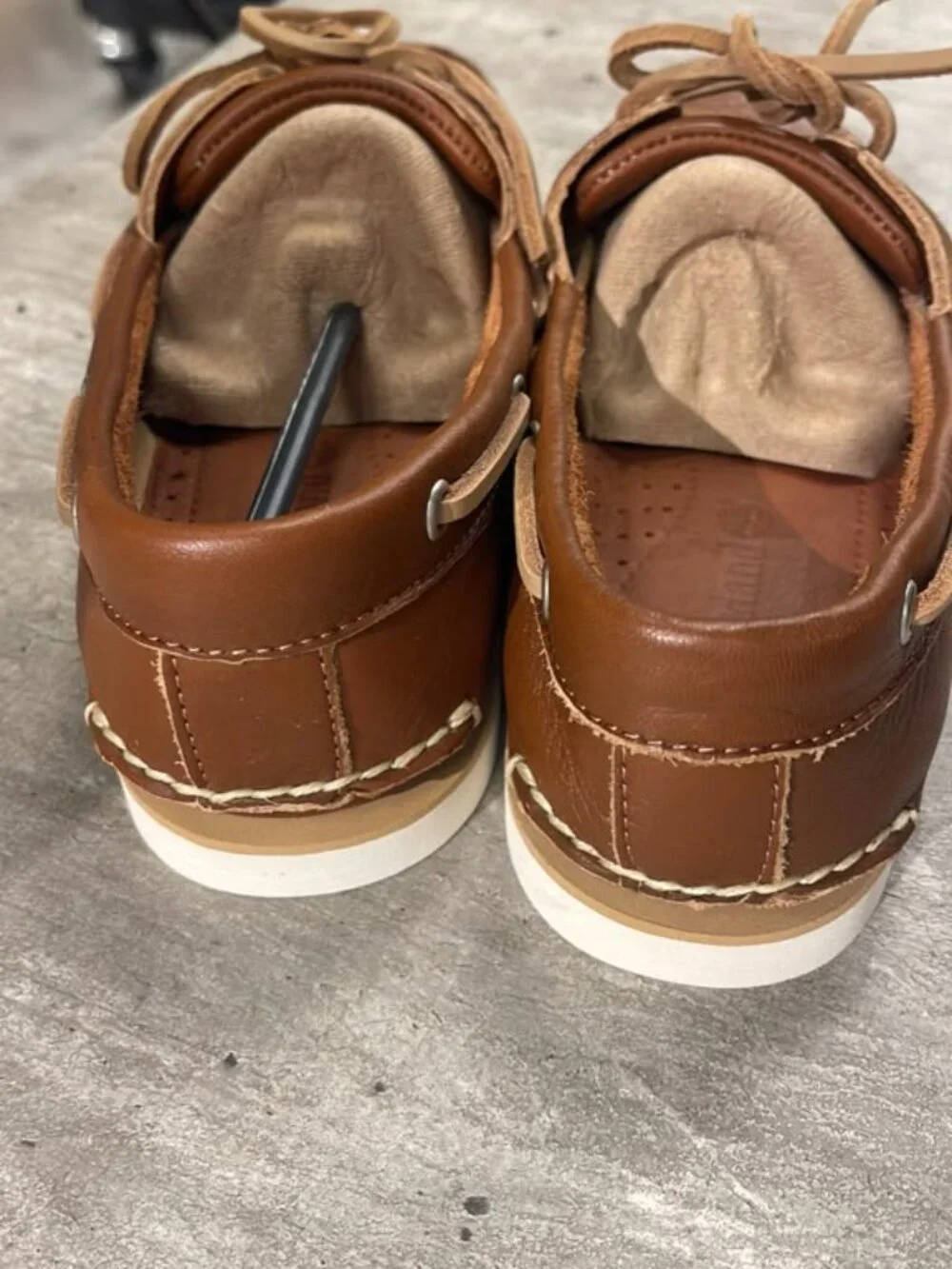 TIMBERLAND MEN'S CLASSIC BOAT SHOE RUST FULL GRAIN A4187-EM6 ALL SIZES